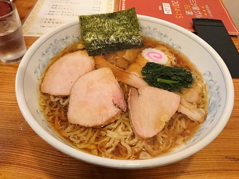 賀乃屋　焼豚メン大盛