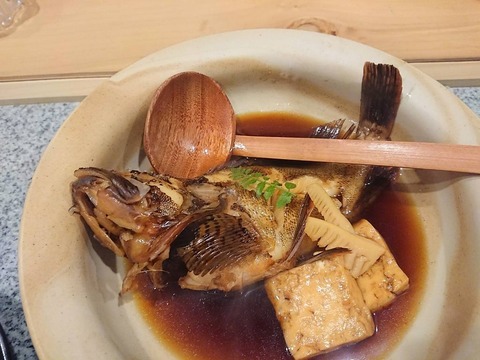 旬風　あらかぶ煮付け