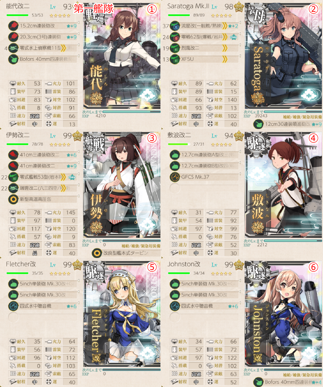 改装最新鋭軽巡 能代改二 出撃せよ うまく提督っていっとく 艦これ航海 ウマ娘調教日誌