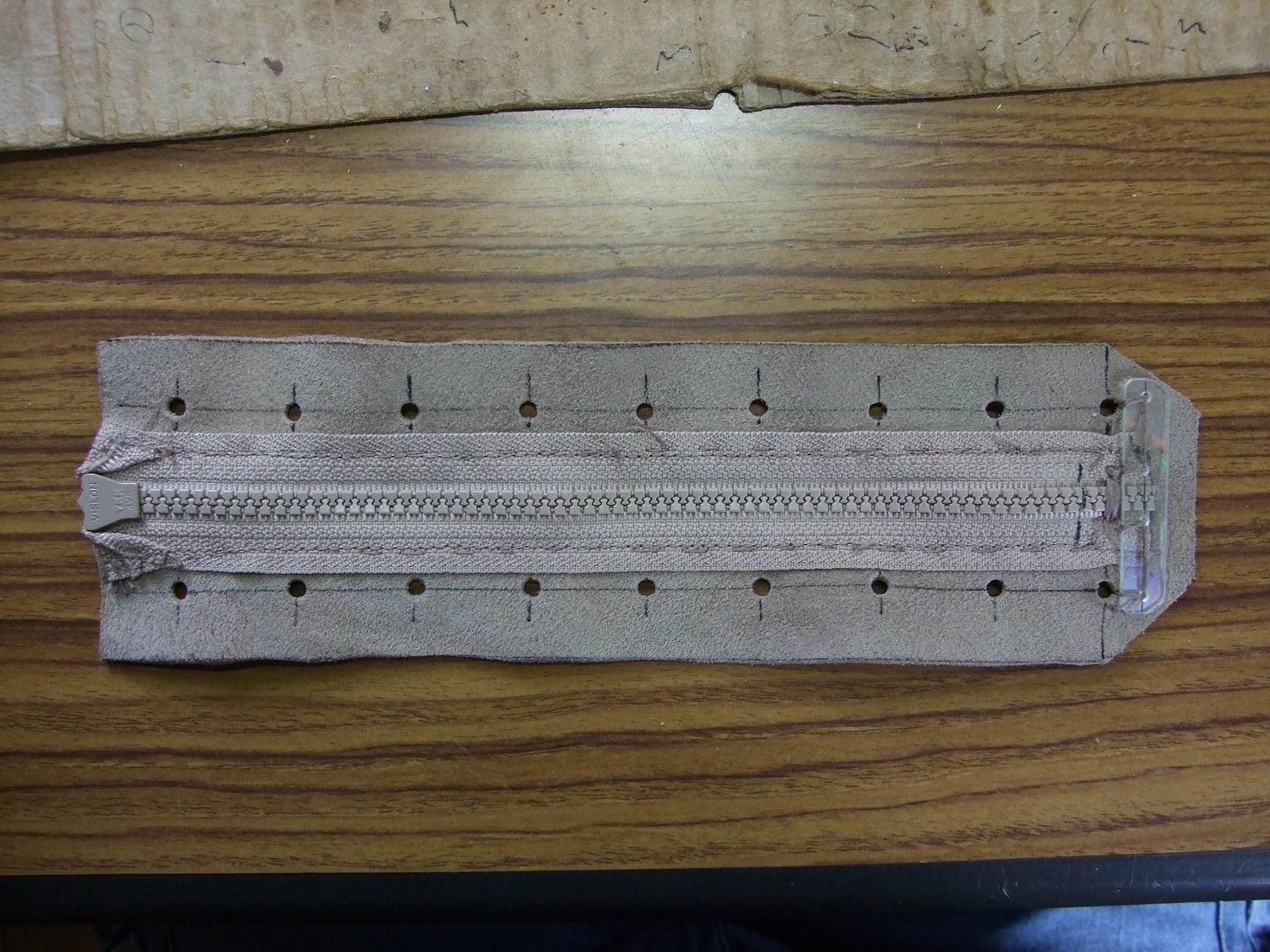 ブーツジッパーを自作 Tek2465のblog