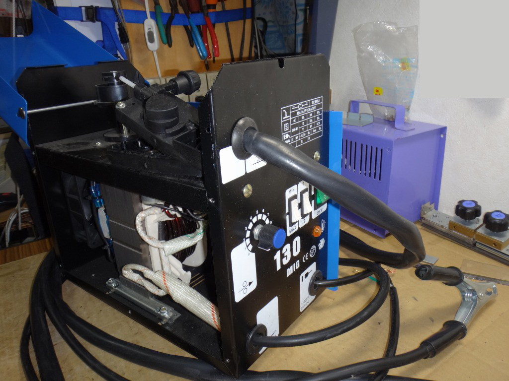 ノンガスmigを直流に改造して Co2 Mig溶接機に並列にする実験01 Tek2465のblog ノンガスmigを直流に改造して Co2 Mig溶接機に並列にする実験01 Tek2465のblog