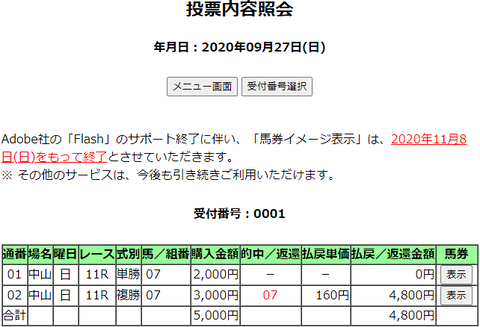 購入馬券照会_20200927