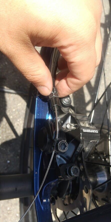 Cannondale 27.5 ディスクブレーキ MTB ワイヤー新品交換 Cannondale