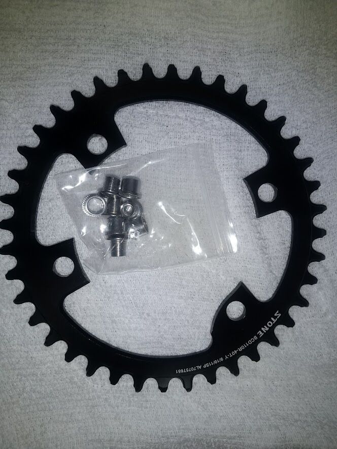 STONE 54T チェーンリング BCD110mm　ナローワイド　シングル用 Amazon | STONE ラウンドシングルチェーンリング 110BCD R7000