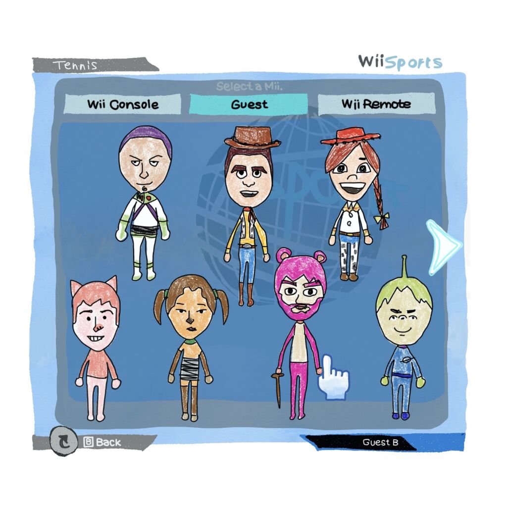 トイストーリーのキャラをwiiで作ったみたいに描いてみた Tekitopの適当ブログ トイストーリーのキャラをwiiで作ったみたいに描いてみた Tekitopの適当ブログ