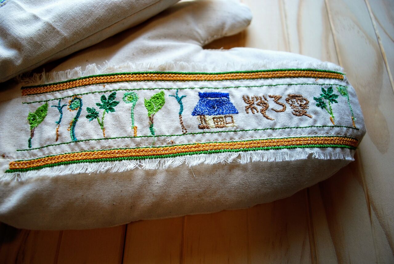 鍋つかみは汚れが目立たない色で作りましょう Tekitopの適当ブログ