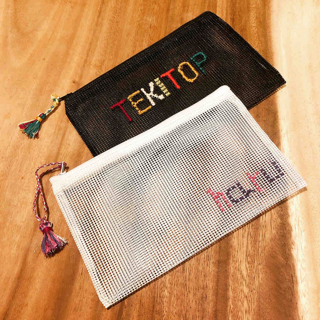 簡単 100円ポーチにクロスステッチ もどき 刺繍 Tekitopの適当ブログ 簡単 100円ポーチにクロスステッチ もどき 刺繍 Tekitopの適当ブログ