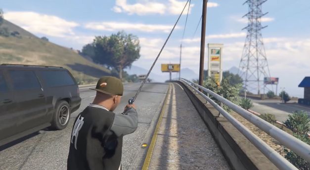 Pc版 Gta5 グラップリングフックmod登場 リンクのフックショットを彷彿させるｗｗ Gta5だけじゃない速報