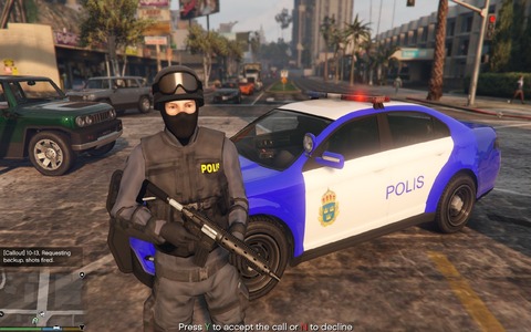 Pc版 Gta5 各国の警察車両テクスチャーmod登場 ８カ国 Gta5だけじゃない速報