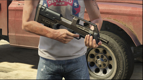 Gta5 Smgって Gtaだとアサルトライフルの劣化武器やな W オンライン Gta5だけじゃない速報