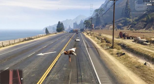Pc版 Gta5 グラップリングフックmod登場 リンクのフックショットを彷彿させるｗｗ Gta5だけじゃない速報