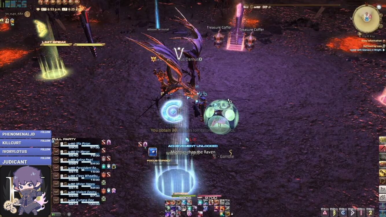 Ff14 海外ユーザーがバハ邂逅 真成編 アレキ起動 天動編零式の最終層全てを青魔道士8人ptでクリア Ff14速報 Ff14 海外ユーザーがバハ邂逅 真成編 アレキ起動 天動編零式の最終層全てを青魔道士8人ptでクリア Ff14速報