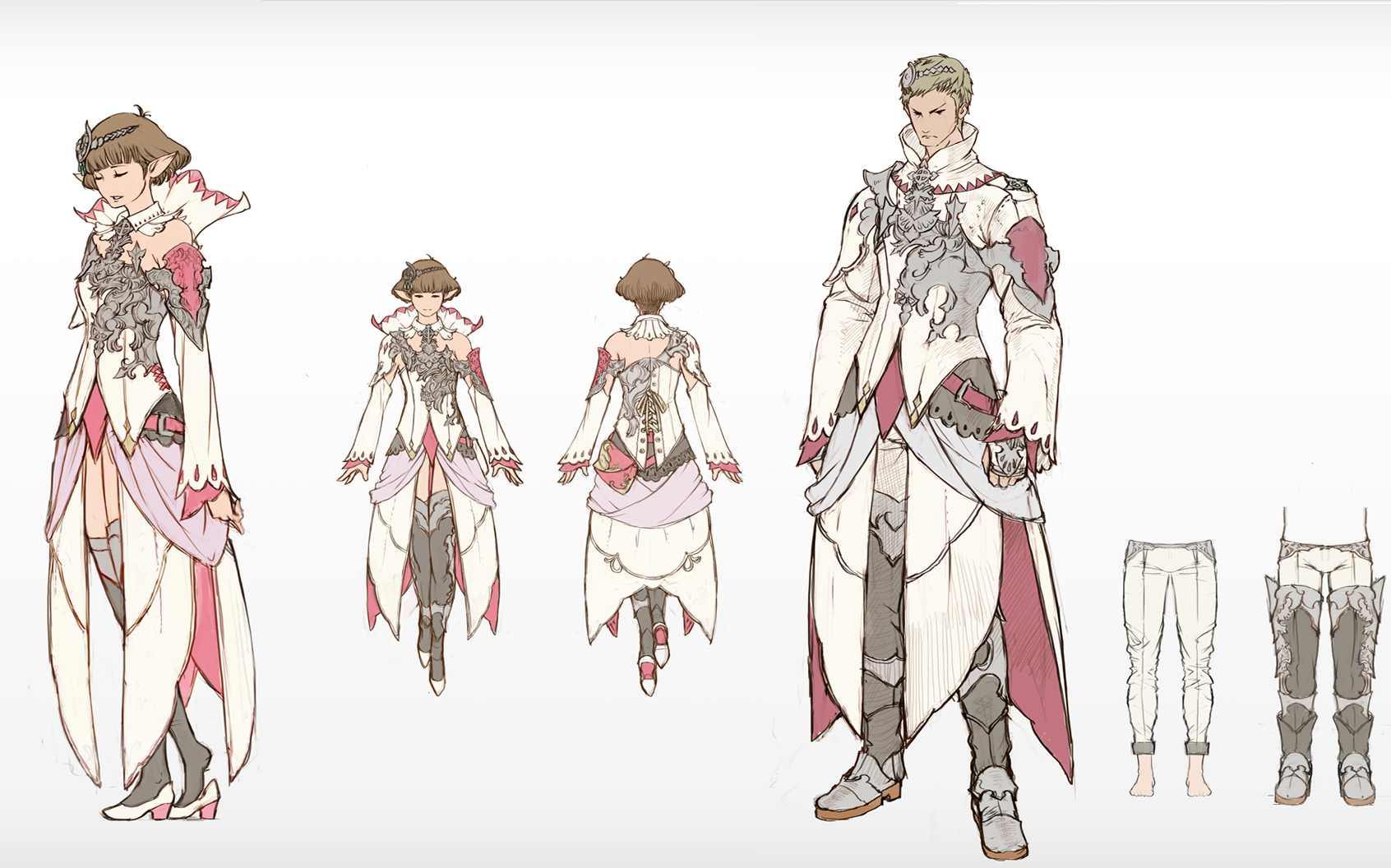 Ff14 白は男女それぞれ別デザイン 現在判明している4 0実装のaf3装備画像まとめ Ff14速報 Ff14 白は男女それぞれ別デザイン 現在判明している4 0実装のaf3装備画像まとめ Ff14速報