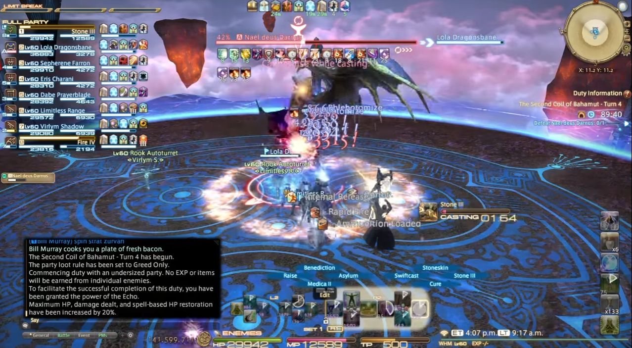 Ff14 あのネールが今では瞬殺 海外ユーザーがバハ侵攻編4層を33秒でクリアｗｗｗｗｗ 動画有 Ff14速報