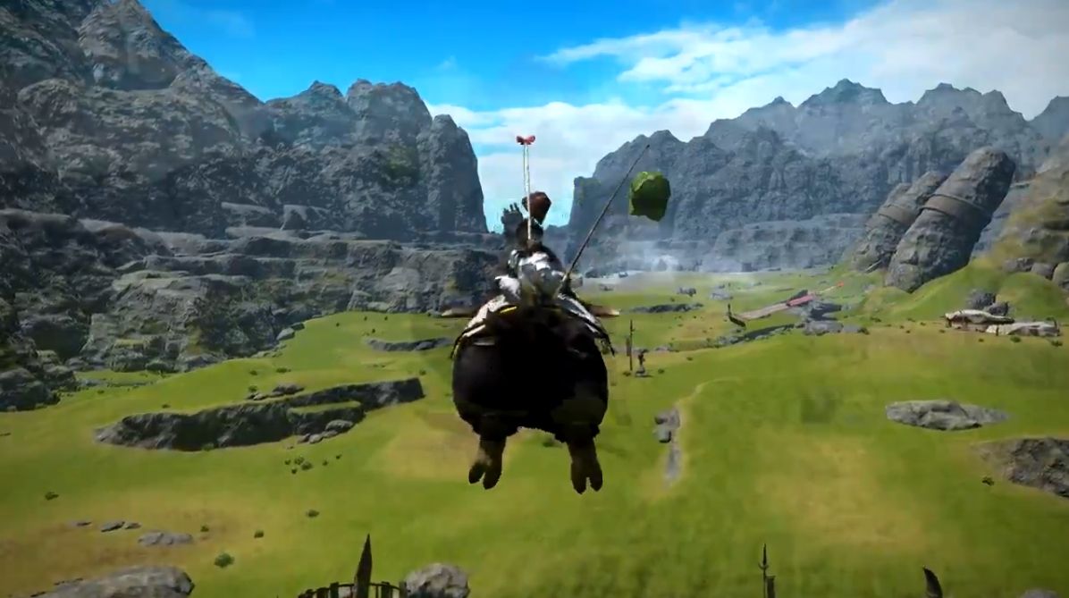 Ff14 ローソン コラボ限定マウント でぶ黒チョコボ の実機映像が公開 Ff14速報 Ff14 ローソン コラボ限定マウント でぶ黒チョコボ の実機映像が公開 Ff14速報