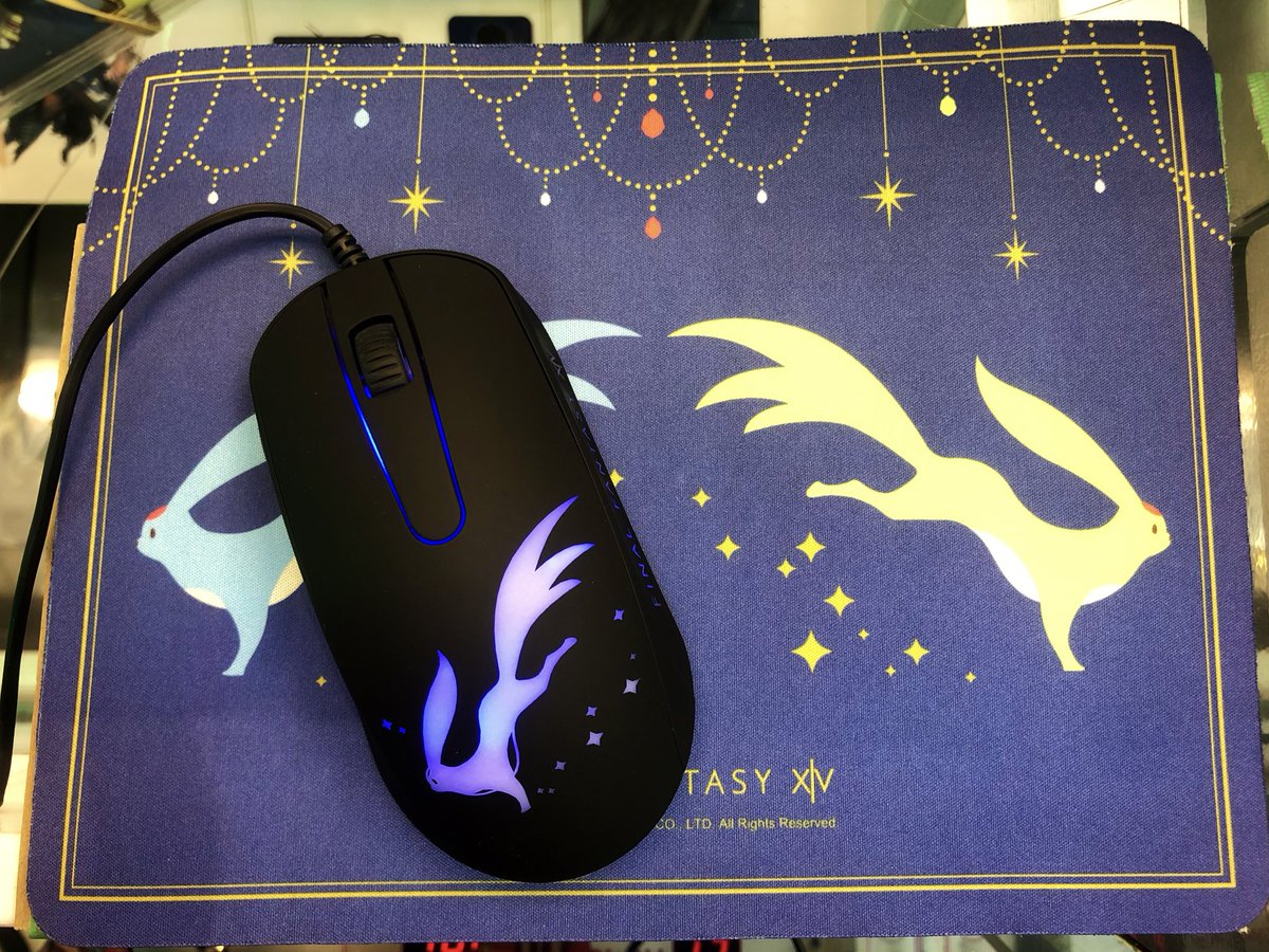 Ff14 光るマウス マウスパッドvol 2 ナマズオ が全国のゲームセンターに本日より登場 Ff14速報