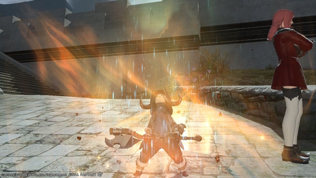 Ff14 戦士のバーサク時に変なセリフやうるさいお知らせマクロを連呼してくる奴 Ff14ch