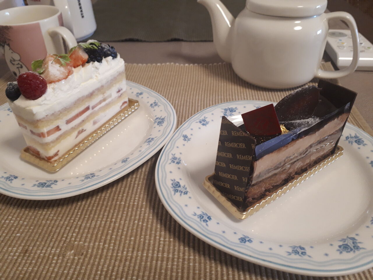 日吉のケーキ屋さんで気品あるケーキを購入 ルメルシエ Remercier 日吉 ケーキ 日々是グルメ 贅沢三昧 理想 な外食記録