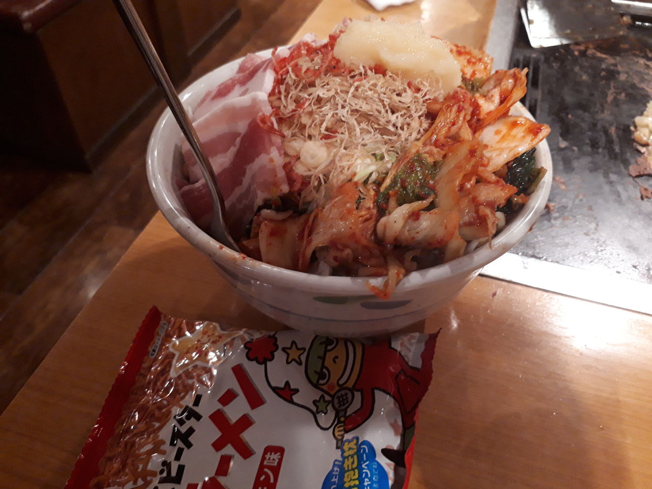 久しぶりに月島でもんじゃ焼き もんじゃ しなのや 月島 もんじゃ焼き 日々是グルメ 贅沢三昧 理想 な外食記録