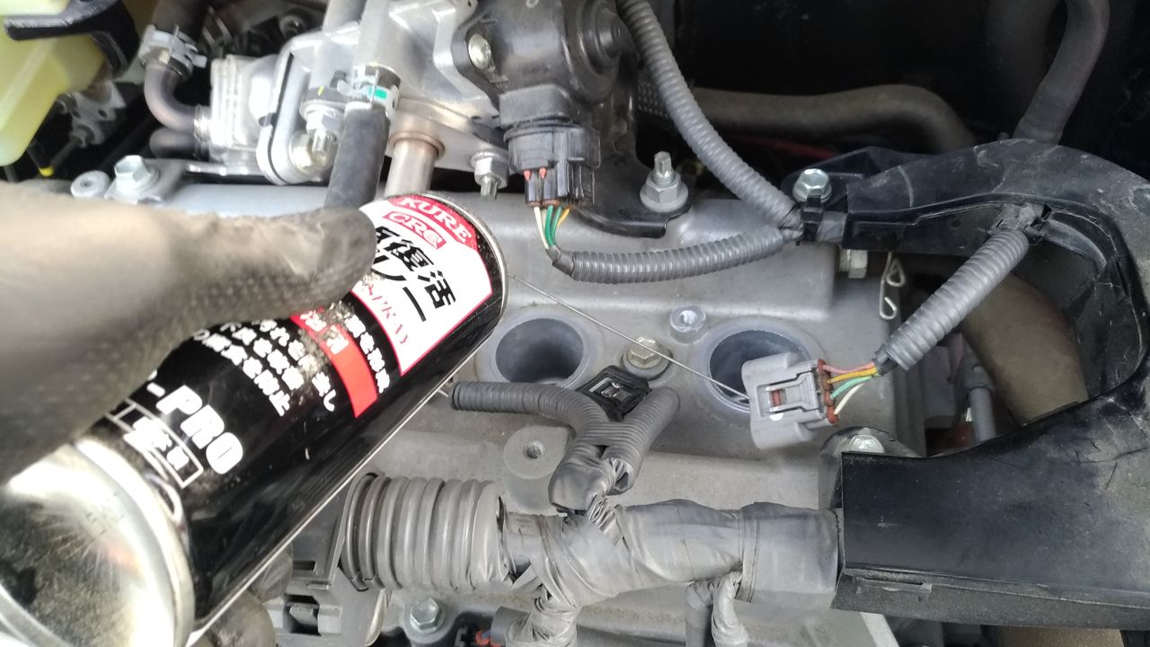 アクア エンジン異音 テクの独り言