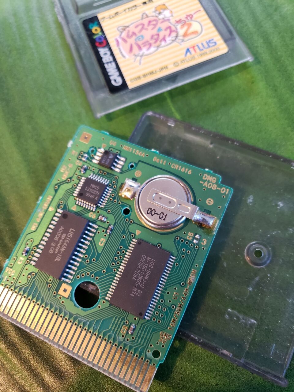 セーブ復活 ゲームボーイソフトのバッテリーバックアップ 自分で電池交換方法 はんだごてもカッターナイフも使わない ゲームとまじめと時々にどね にどねゆうき セーブ復活 ゲームボーイソフトのバッテリーバックアップ 自分で電池交換方法 はんだごてもカッターナイフも使わない ゲームとまじめと時々にどね にどねゆうき