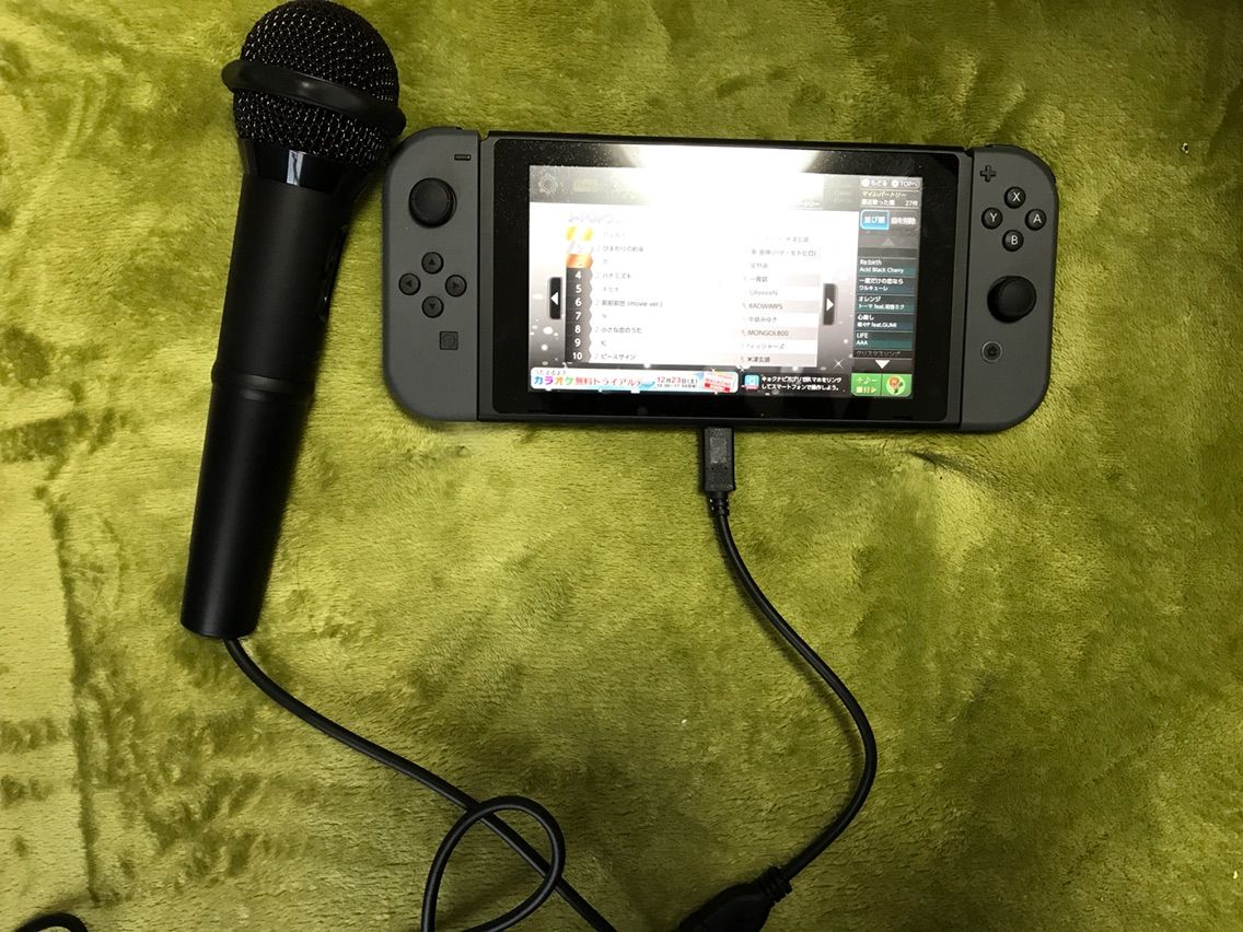 なし Switch カラオケ マイク Switchでカラオケ(マイクがちょっと面倒くさい)｜gorou｜note