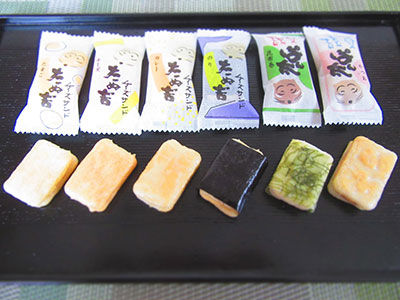 麻布十番たぬき煎餅 たぬ吉