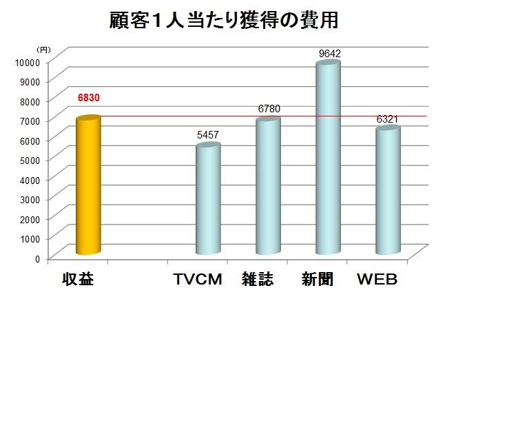 Vol ２４ 広告の費用対効果 ３ ｒｏｉ獲得単価って 辛口 甘口マーケティング問答 女子大生の就活修行 テムズ