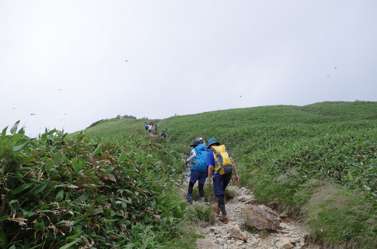 谷川岳登山３ 夏も 魔の山 茶房 海と空