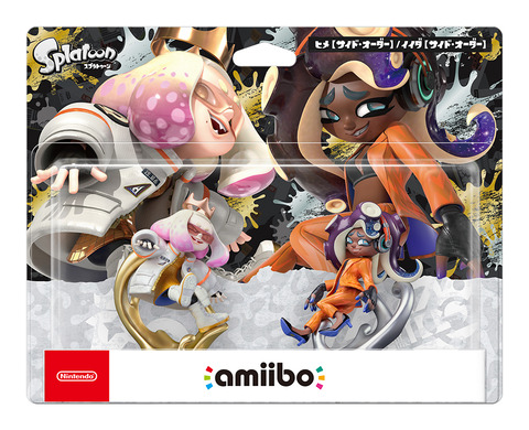 本日9月5日発売です amiibo シオカラーズセット[アオリ【オルタナ