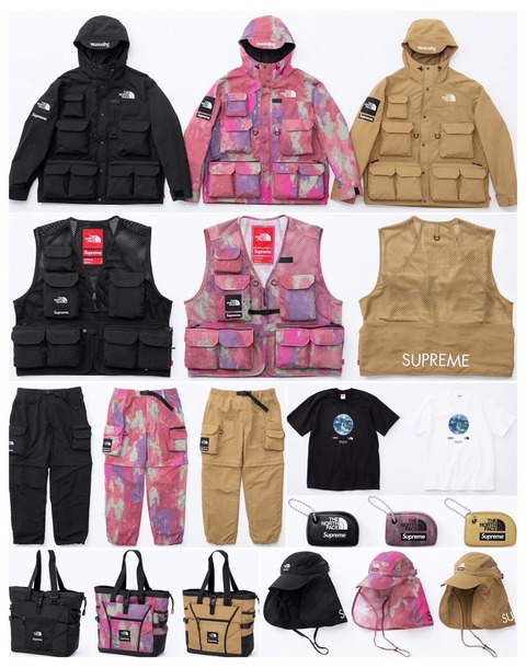 【5月23日発売】Supreme 2020SS Week13 Supreme×The North Face "Cargo Series