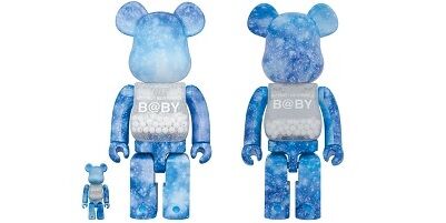 MY FIRST BE@RBRICK CRYSTAL SNOW 400% 100