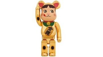 【9月24日オンライン発売】BE@RBRICK 招き猫 ペコちゃん 金運 金メッキ 1000％: 転売Times・。・v