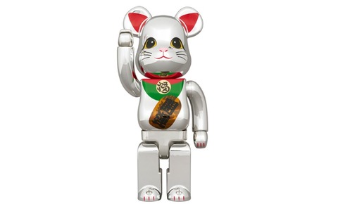 BE@RBRICK 招き猫 ペコちゃん 黒メッキ 1000%(MEDICOM TOY BE@RBRICK 招き猫 ペコちゃん 黒メッキ 1000%(MEDICOM TOY