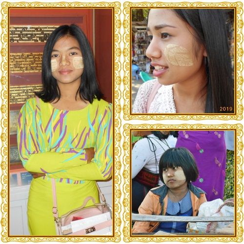 3 ミャンマーの旅 タナッカーとロンヂーの風習 マンダレー観光 Tenistamiのブログ