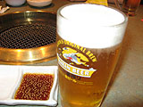 「正庵」の生ビール