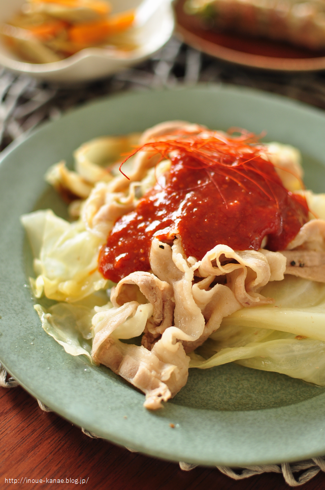 大人数対応レシピ 蒸ししゃぶのコチュジャンだれ 井上かなえオフィシャルブログ 母さんのれしぴぃ置き場 Powered By ライブドアブログ