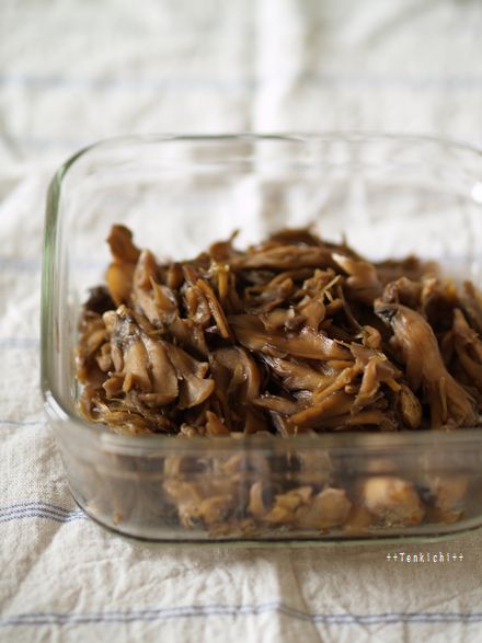 母さんのれしぴぃ置き場-舞茸と茗荷の佃煮