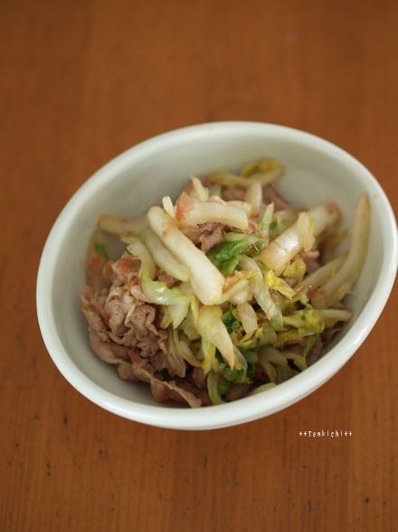 母さんのれしぴぃ置き場-白菜と豚