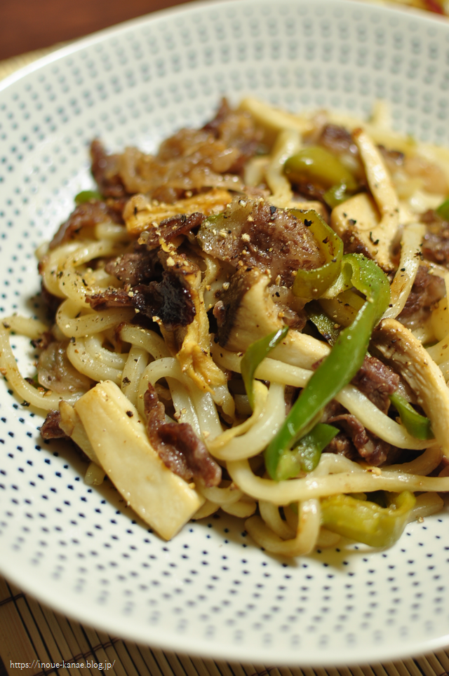 オイスターソース焼きうどん】 : 井上かなえオフィシャルブログ 母さん