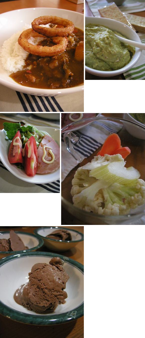 忙しい日なのでカレーね