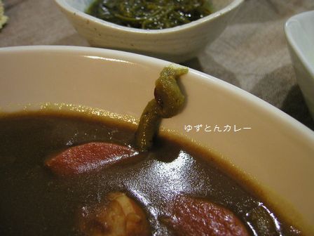 ゆずとんカレー