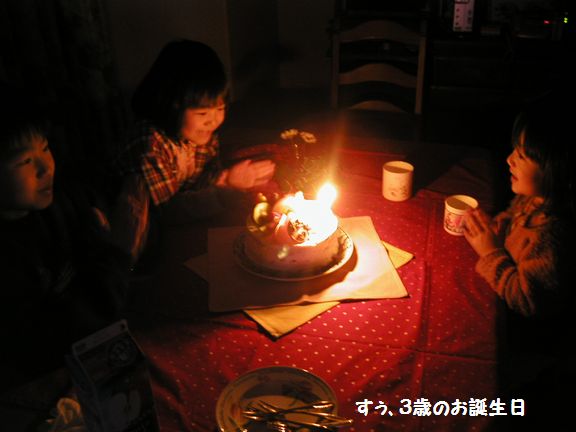 お誕生日おめでとうすぅ!