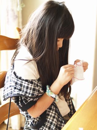 母ちゃんちの晩御飯とどたばた日記-刺繍に夢中
