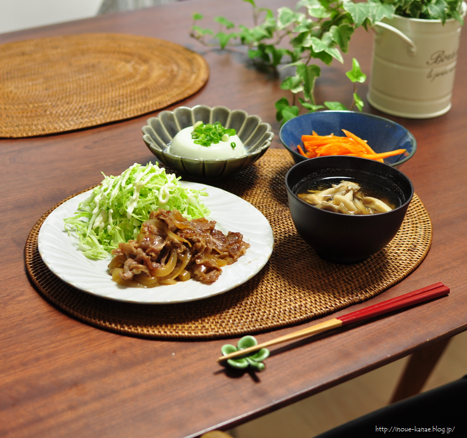 きのう何食べた のオープニングでシロさんが作っていた献立を再現 井上かなえオフィシャルブログ 母ちゃんちの晩御飯とどたばた日記 Powered By ライブドアブログ