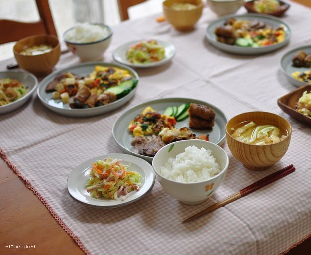 母ちゃんちの晩御飯とどたばた日記