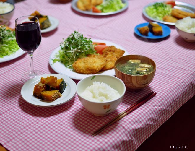 母ちゃんちの晩御飯とどたばた日記