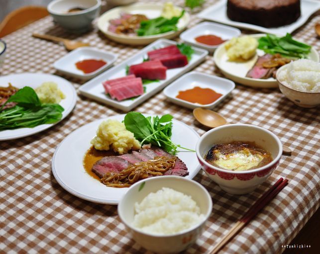 母ちゃんちの晩御飯とどたばた日記