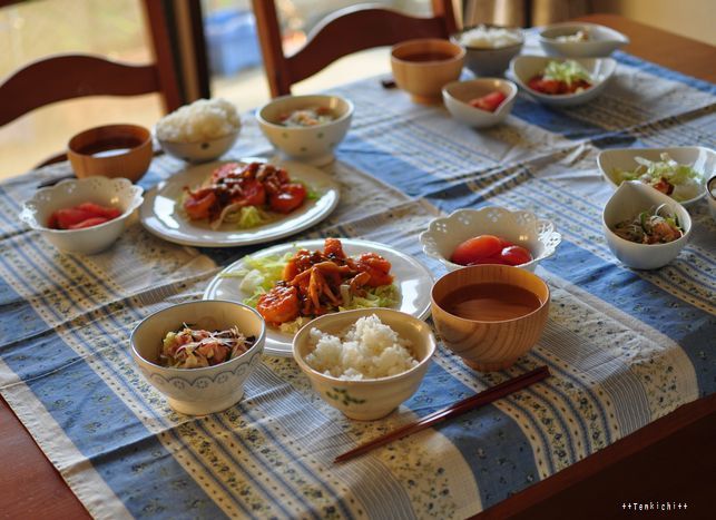 母ちゃんちの晩御飯とどたばた日記