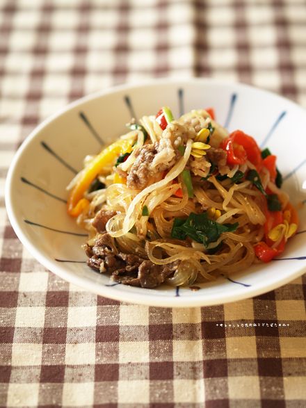 母ちゃんちの晩御飯とどたばた日記-チャプチェ
